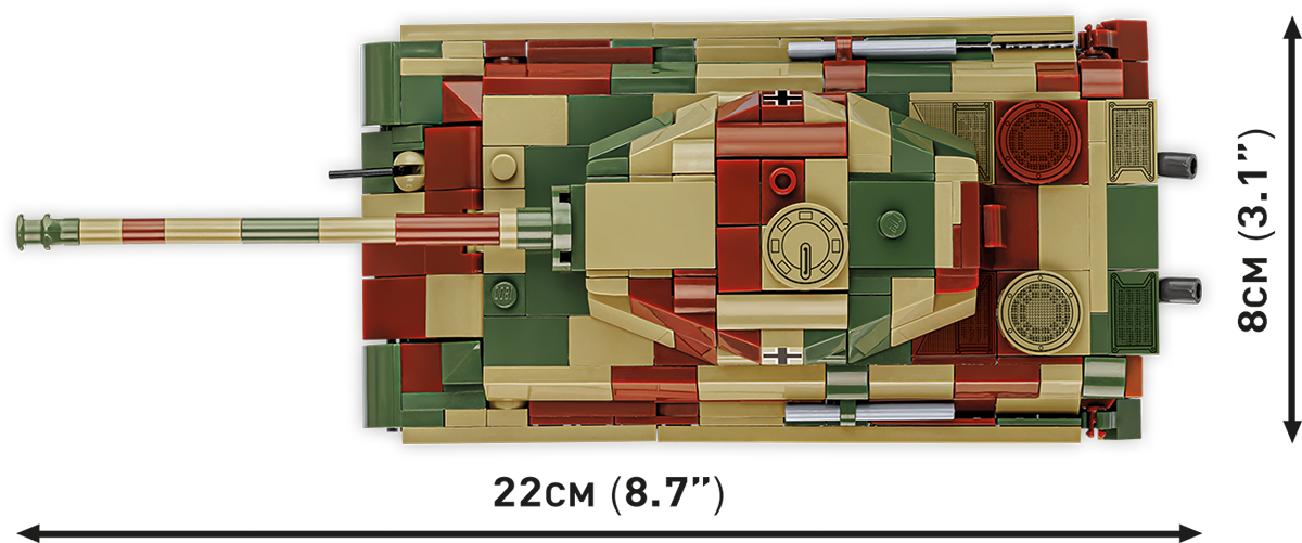 COBI Pz.Kpfw. VI B Tiger II Königstiger Set 2732
