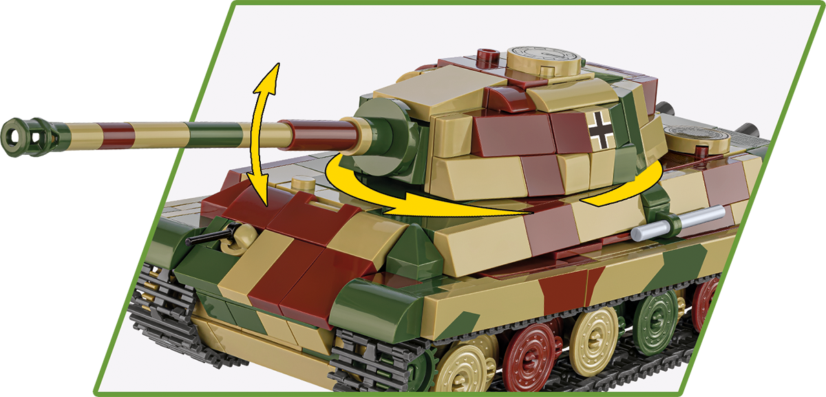 COBI Pz.Kpfw. VI B Tiger II Königstiger Set 2732