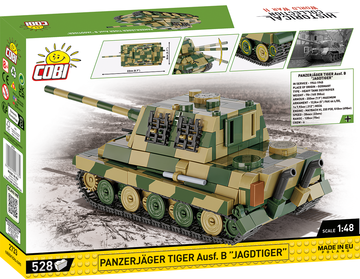 COBI Panzerjäger Tiger Ausf.B Jagdtiger Set 2733