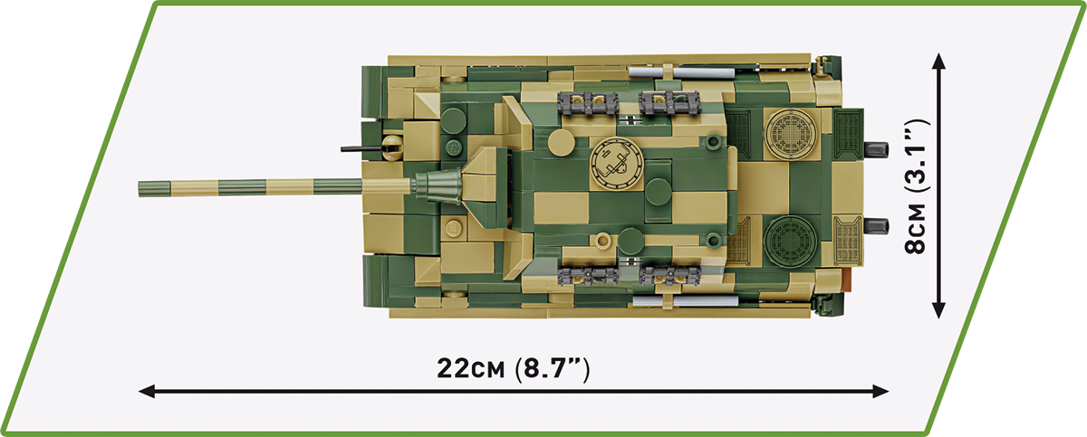 COBI Panzerjäger Tiger Ausf.B Jagdtiger Set 2733