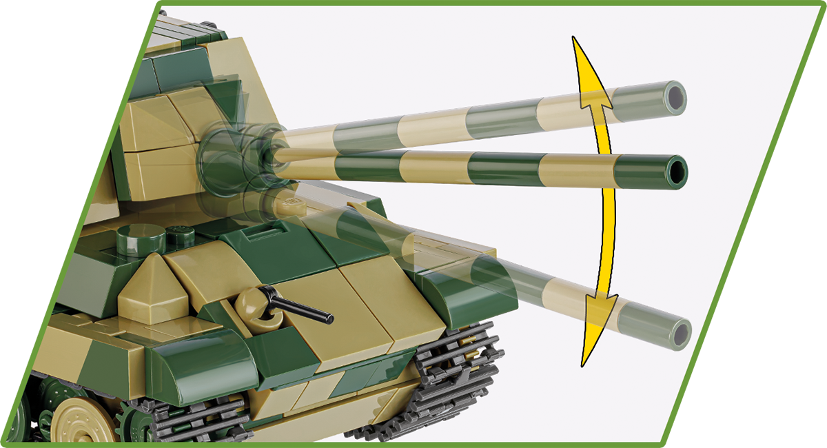 COBI Panzerjäger Tiger Ausf.B Jagdtiger Set 2733