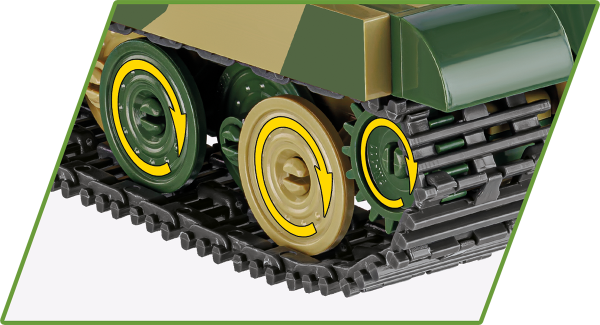 COBI Panzerjäger Tiger Ausf.B Jagdtiger Set 2733