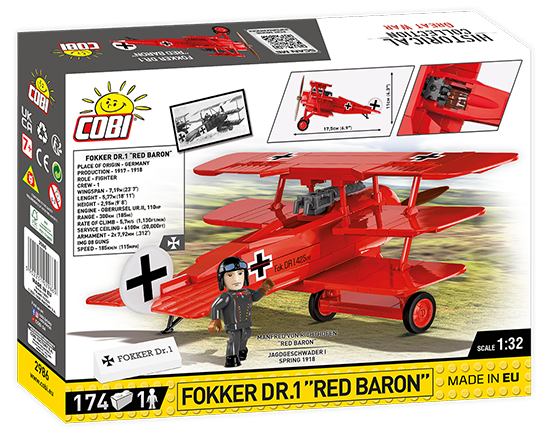 COBI Fokker Dr.1 Red Baron #2986