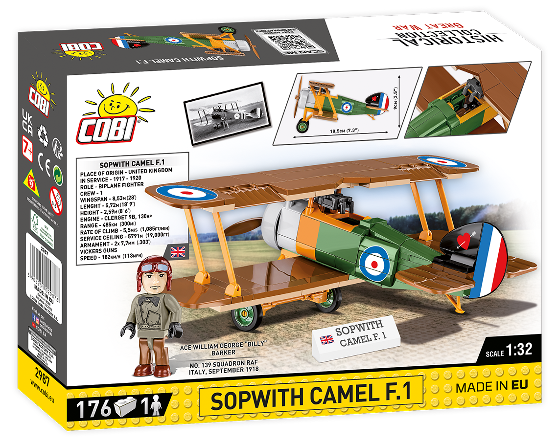 COBI Sopwith Camel F.1 #2987