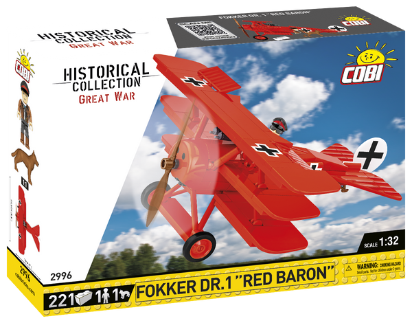 COBI Fokker Dr.1 Red Baron Set 2996