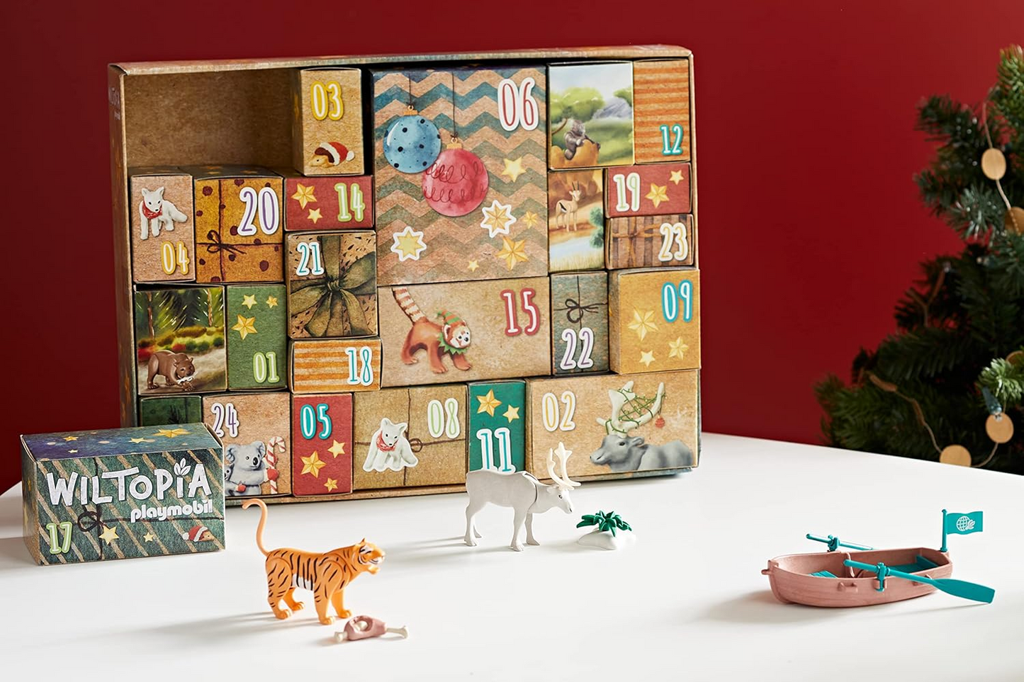 Playmobil 71006 – Wiltopia DIY Advent Calendar: Animal Trip Around the World