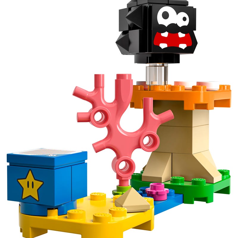 LEGO Super Mario Fuzzy & Mushroom Platform Expansion Set Polybag 30389