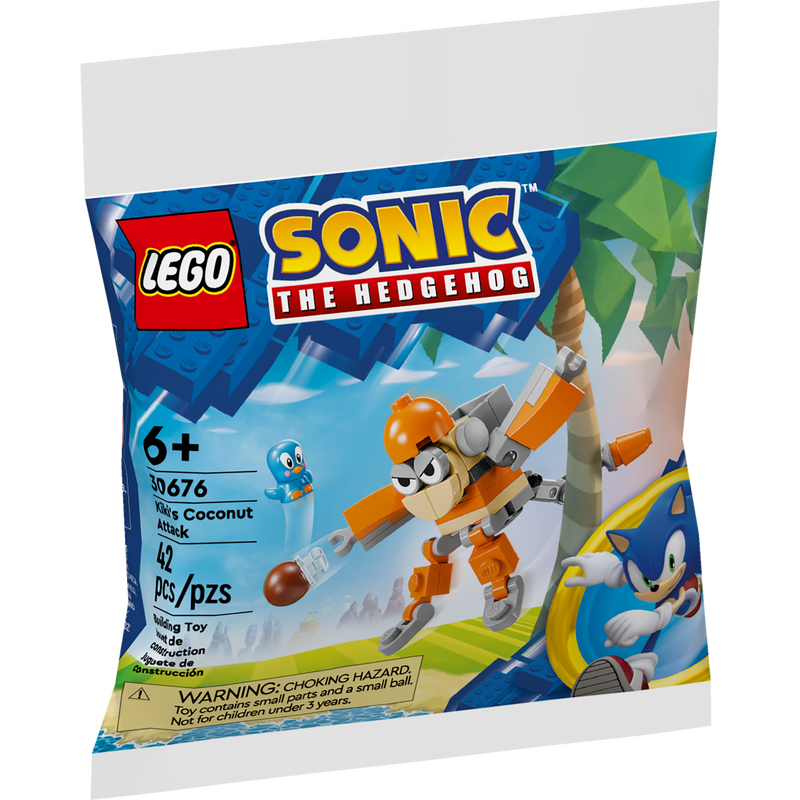 LEGO® Sonic the Hedgehog™ – Kiki’s Coconut Attack Set 30676