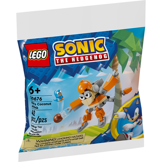 LEGO® Sonic the Hedgehog™ – Kiki’s Coconut Attack Set 30676