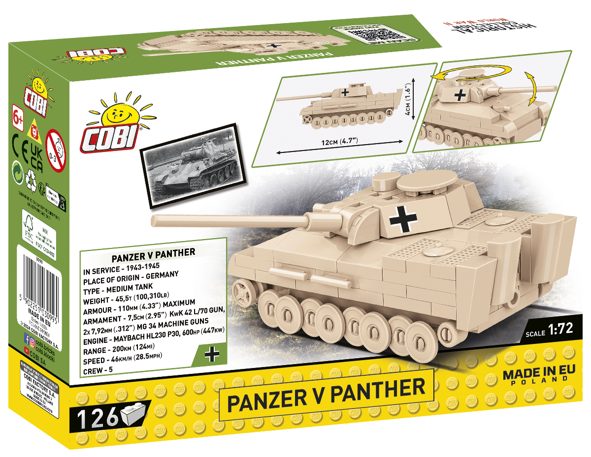 COBI Panzer V Panther #3099