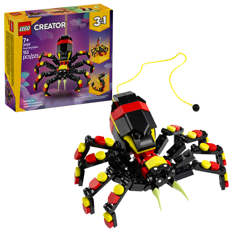 LEGO Creator Wild Animals: Surprising Spider Set 31159
