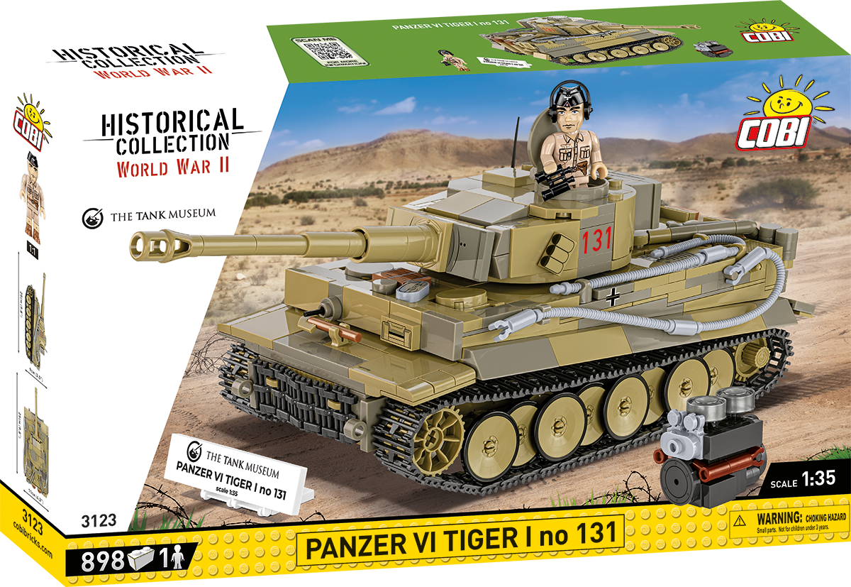 COBI Panzer VI Tiger I no 131 Set 3123