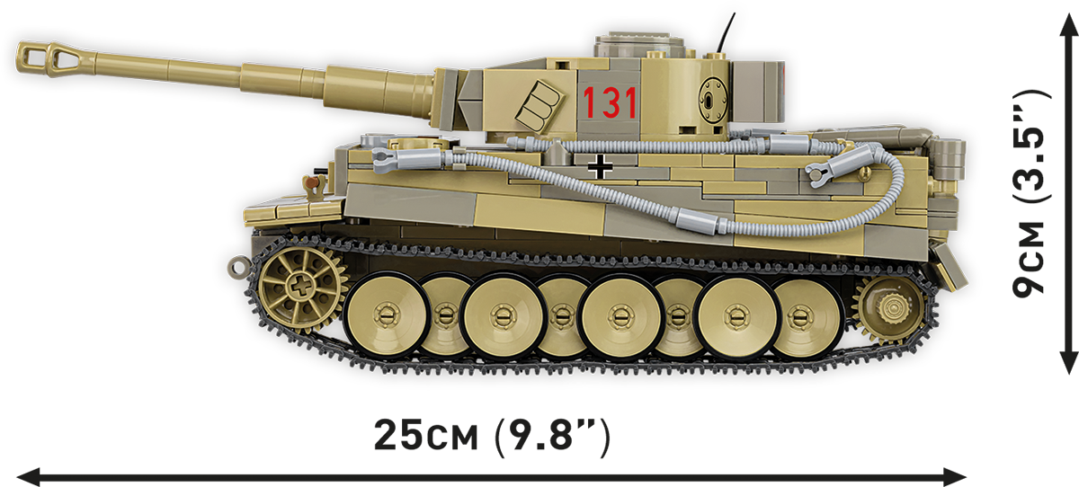 COBI Panzer VI Tiger I no 131 Set 3123