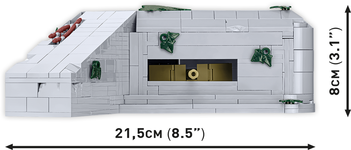 COBI German Bunker Regelbau 667 Set 3136