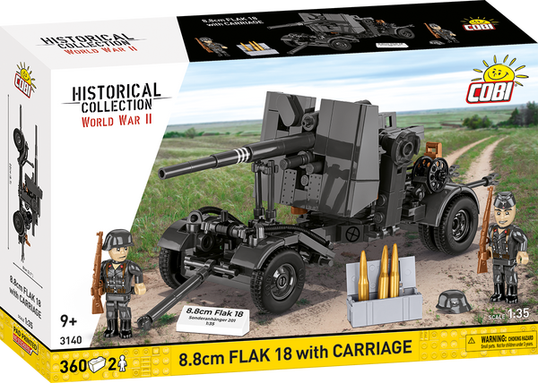 COBI 8.8 cm Flak 18 with Carriage Set 3140