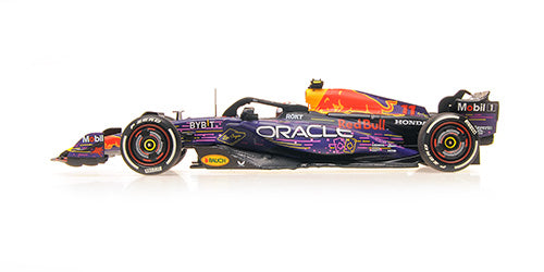 Minichamps ORACLE RED BULL RACING RB19 - SERGIO PEREZ - 3RD PLACE LAS VEGAS GP 2023 410232211