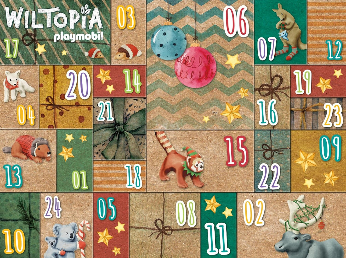 Playmobil 71006 – Wiltopia DIY Advent Calendar: Animal Trip Around the World