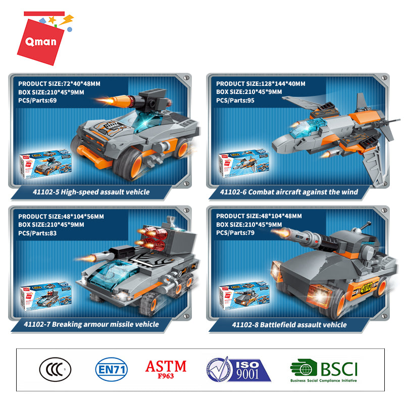 QMan Thunderbolt chariot #41102