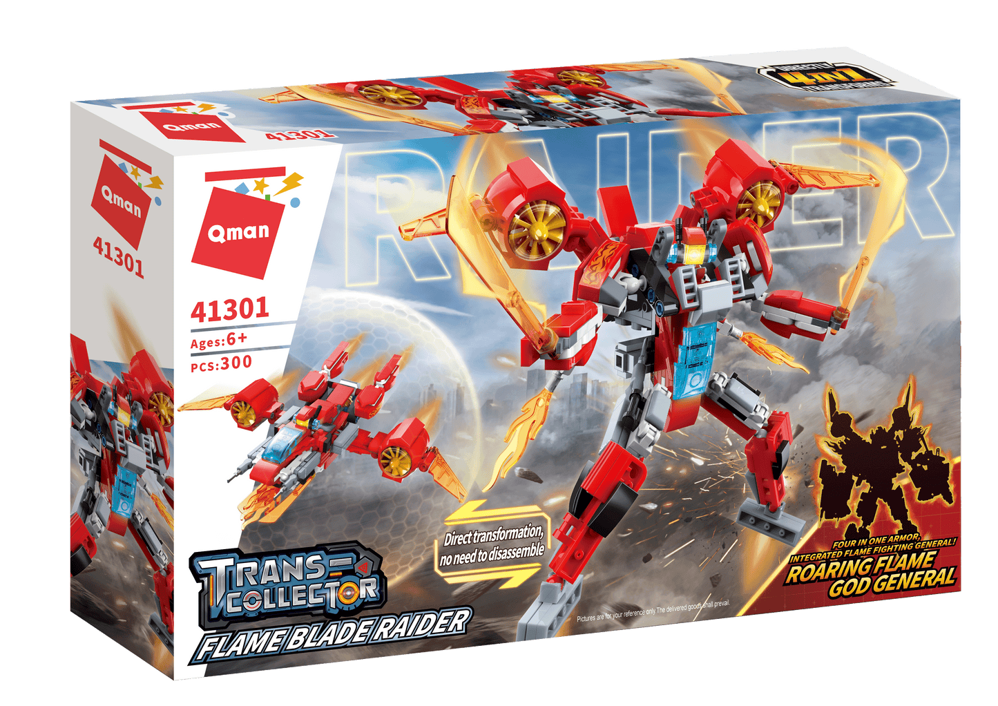QMan Flame blade raider #41301