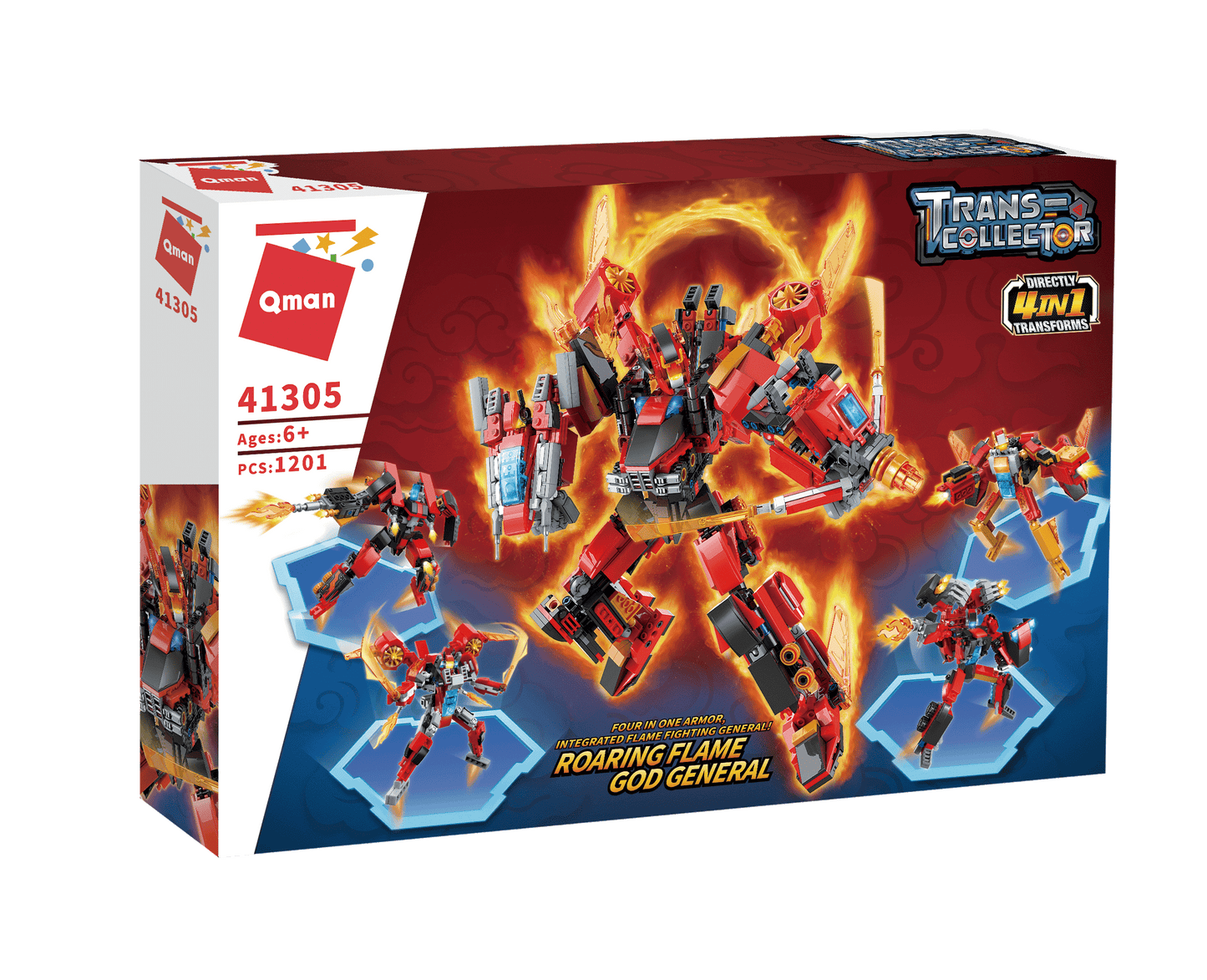 QMan Roaring flame god general #41305