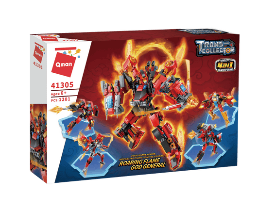 QMan Roaring flame god general #41305