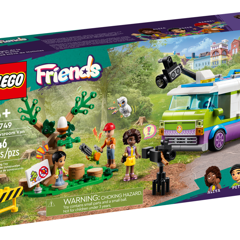 LEGO Friends Newsroom Van Set 41749