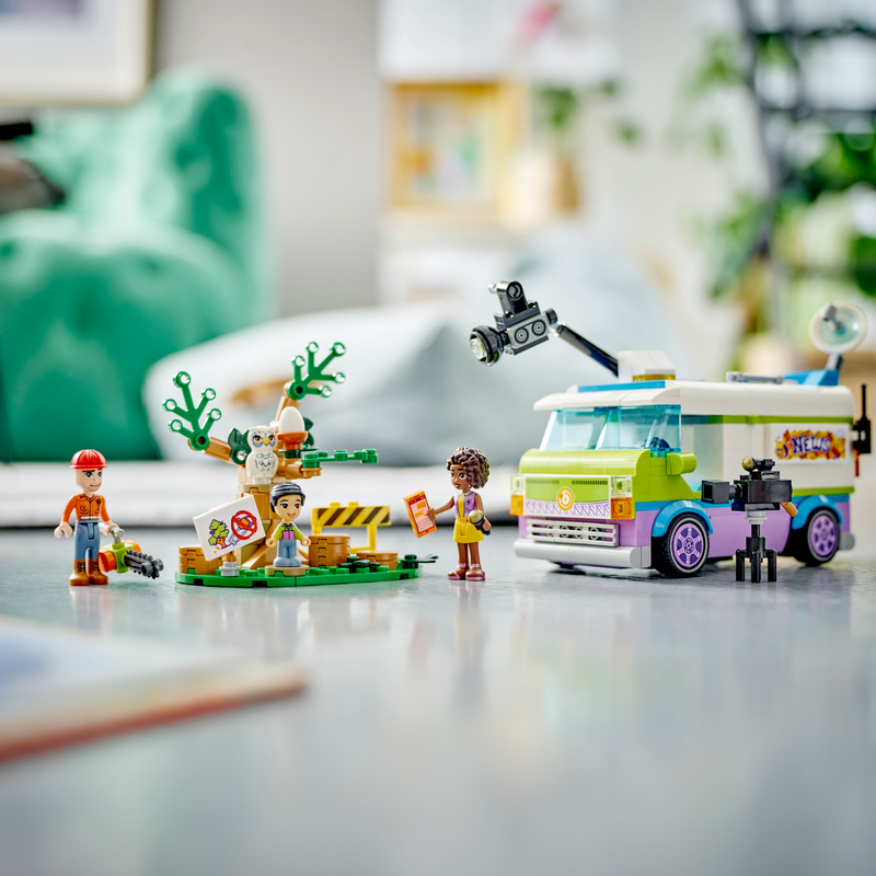 LEGO Friends Newsroom Van Set 41749