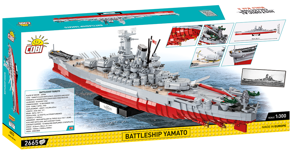 COBI Battleship Yamato #4833