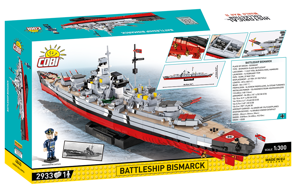 COBI Battleship Bismarck - Executive Edition #4840