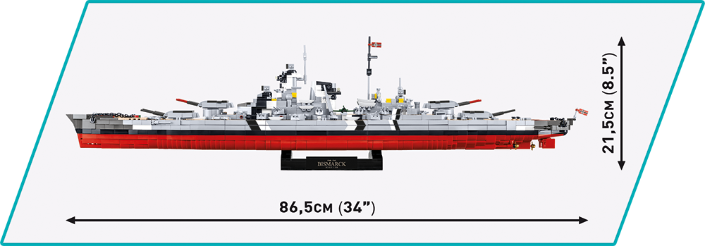 COBI Battleship Bismarck - Executive Edition #4840
