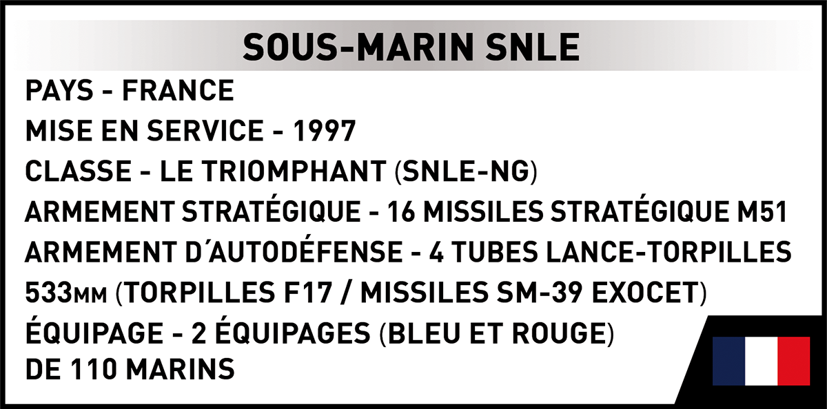 COBI Sous-Marin SNLE Set 4859