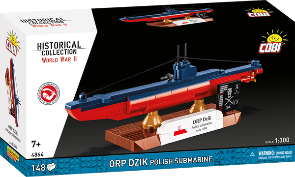 COBI ORP Dzik Polish Submarine Set 4864