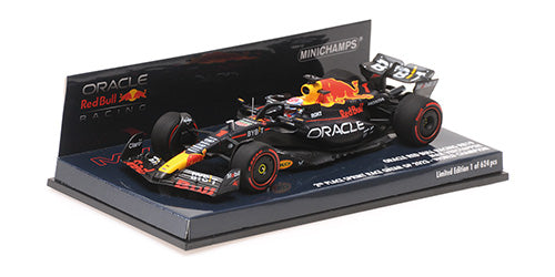 Minichamps 1:43 Red Bull Racing RB19 Max Verstappen Qatar GP Sprint Race 2023 Limited Edition - Item 410231801