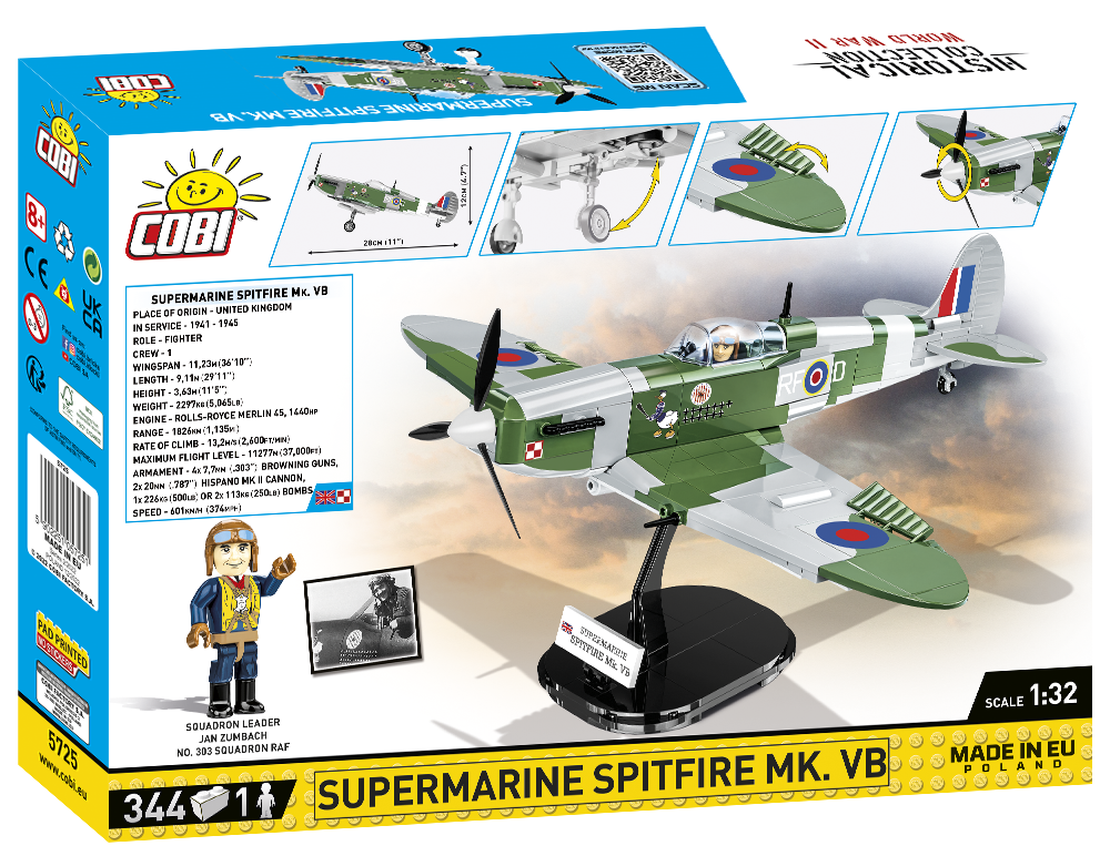 COBI Supermarine Spitfire Mk.VB #5725