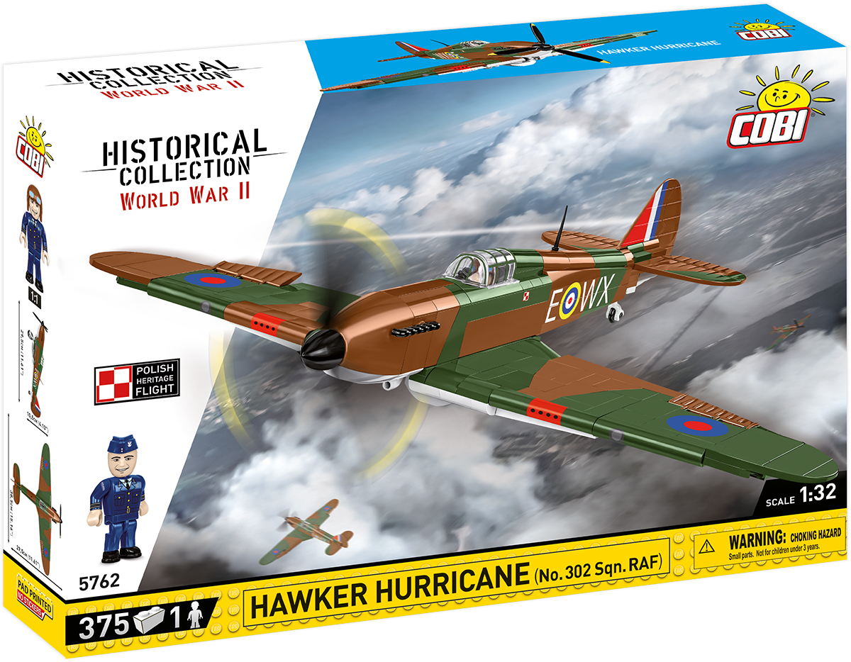 COBI Hawker Hurricane (No.302 Sqn.RAF) Set 5762