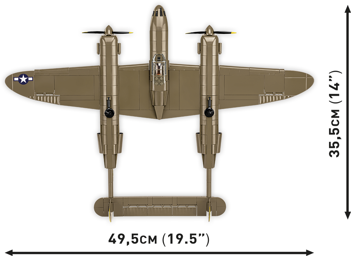COBI Lockheed P-38H Lightning Set 5763