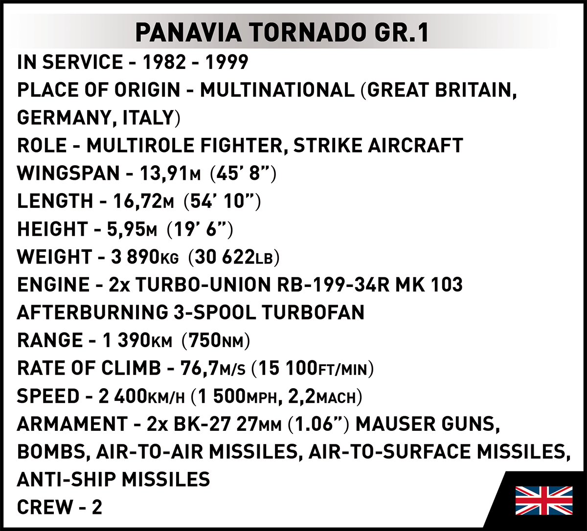 Panavia Tornado GR.1