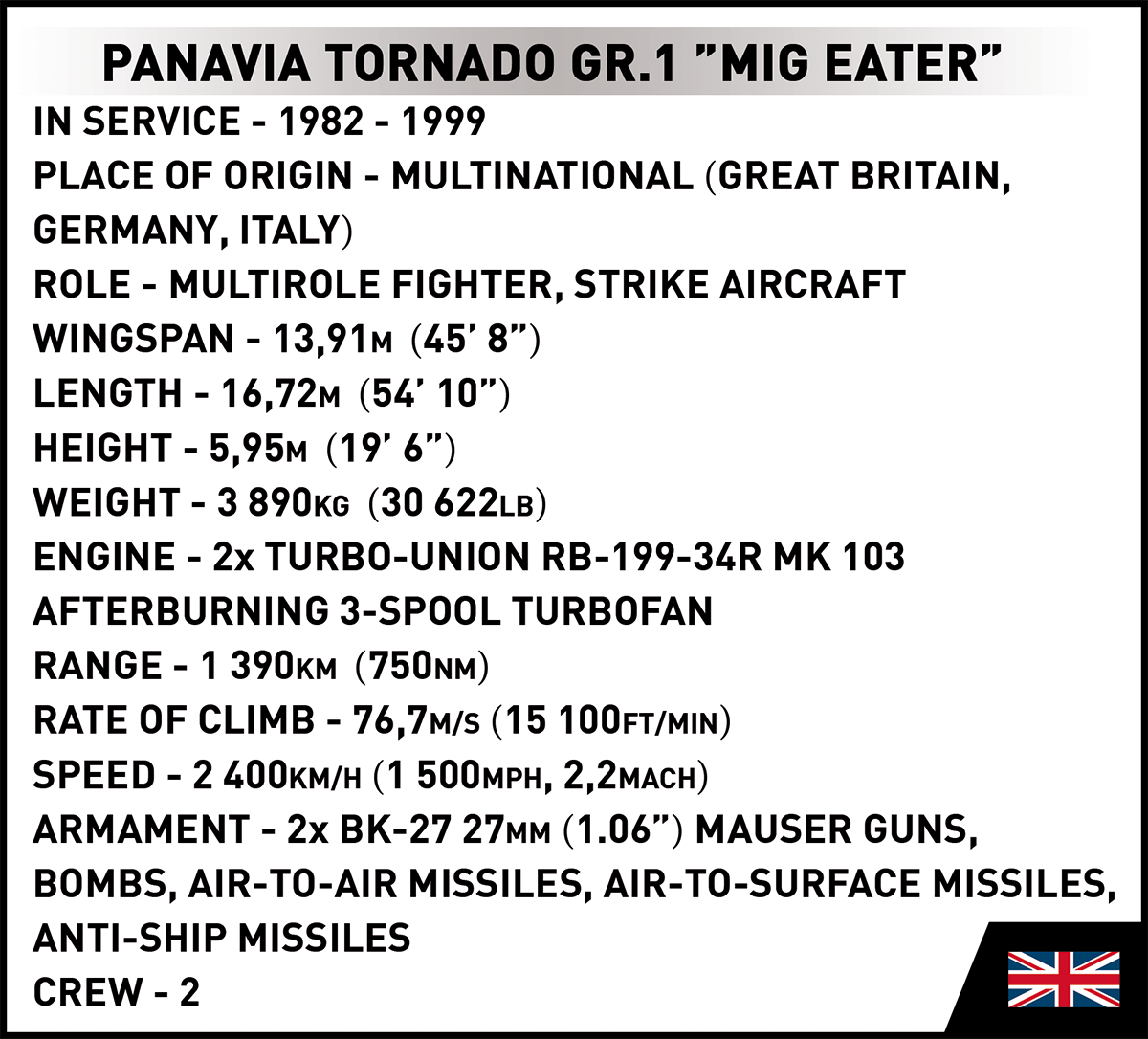 Panavia Tornado GR.1 "MiG Eater"