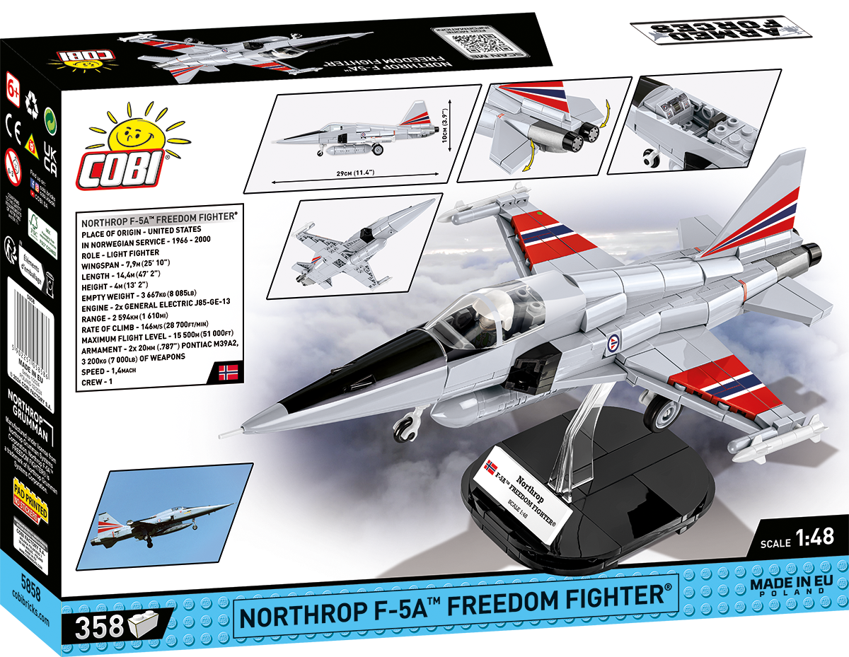 COBI Northrop F-5A Freedom Fighter Set 5858