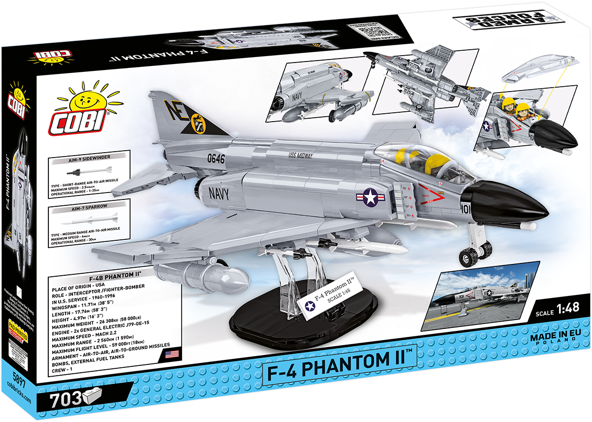 COBI F-4 Phantom II - USS Midway Set 5897