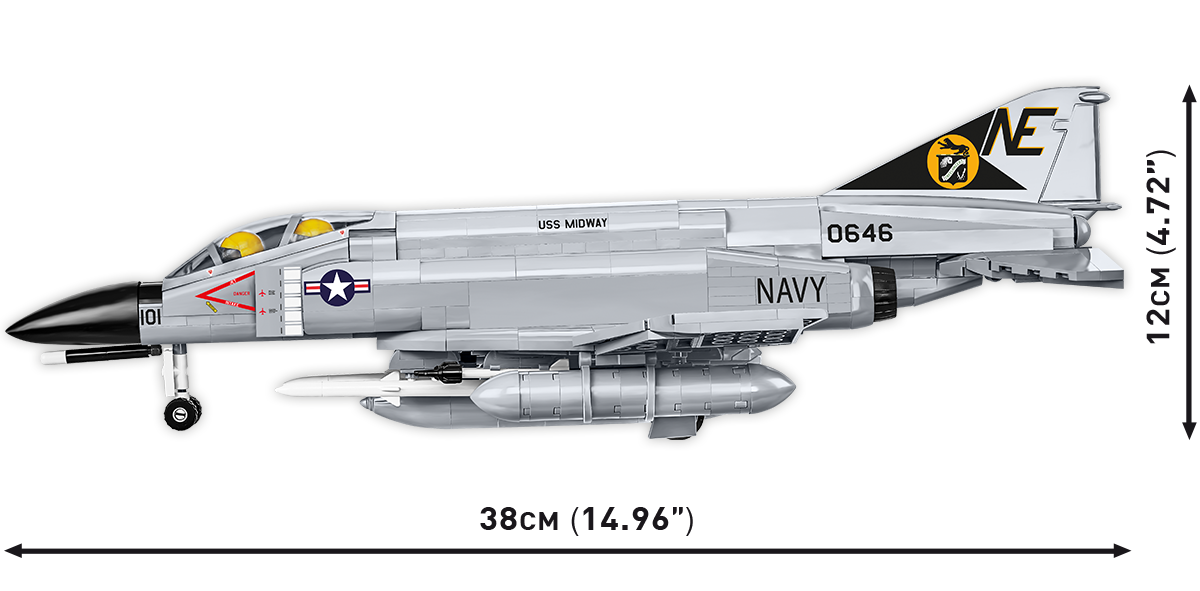 COBI F-4 Phantom II - USS Midway Set 5897