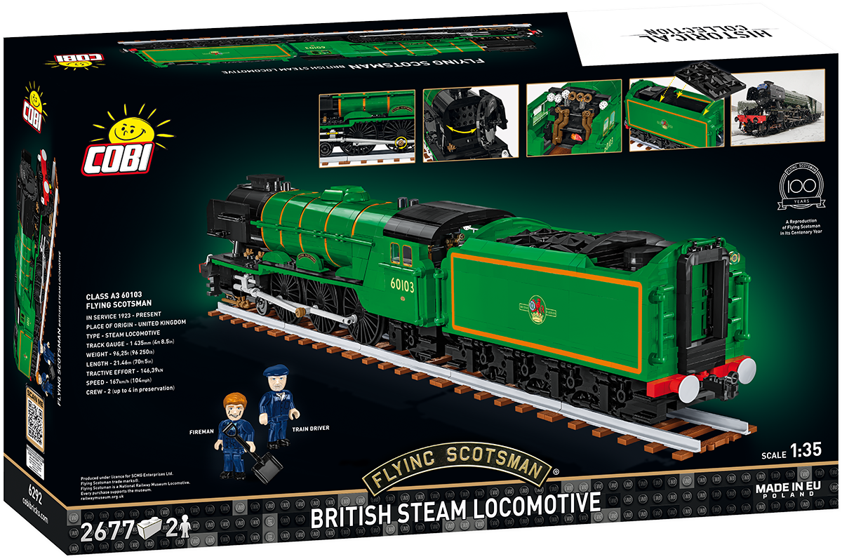 COBI Flying Scotsman - British Steam Locomotive Set 6292