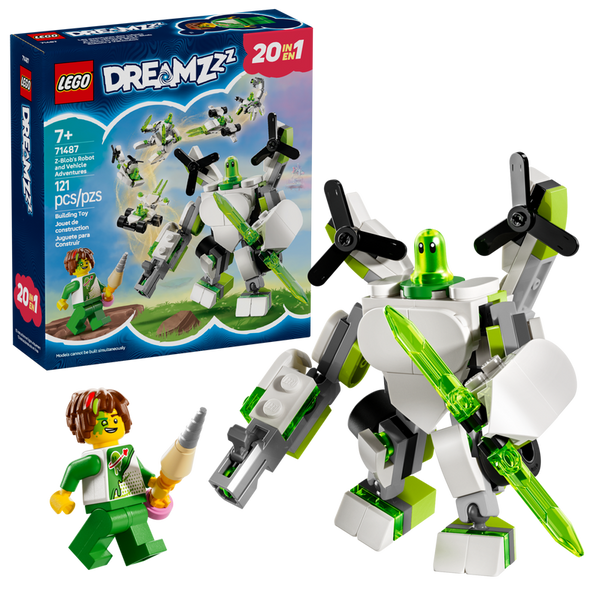 LEGO Z-Blob's Robot and Vehicle Adventures Set 71487