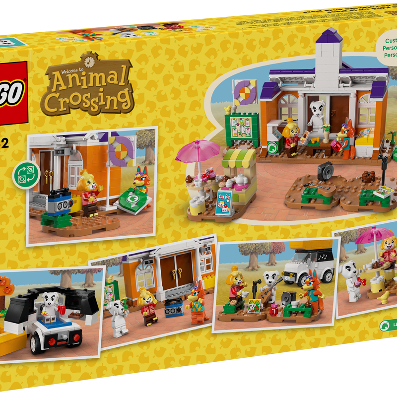 LEGO Animal Crossing K.K.'s Concert at the Plaza Set 77052