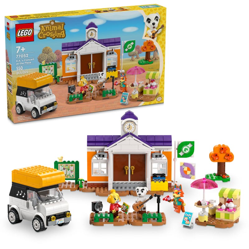 LEGO Animal Crossing K.K.'s Concert at the Plaza Set 77052