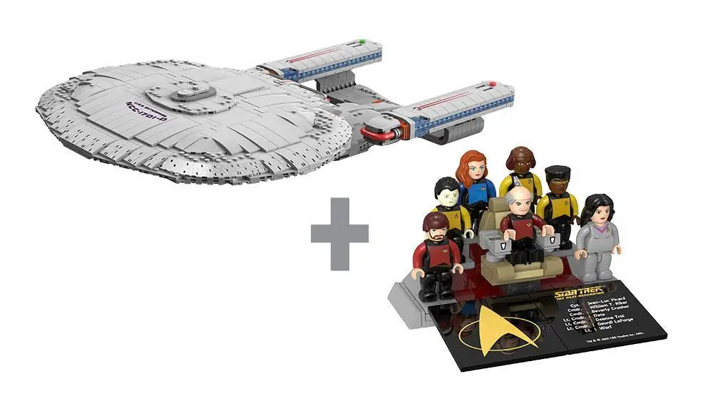 Bluebrixx Bundle - STAR TREK™ USS Enterprise NCC-1701-D #108328