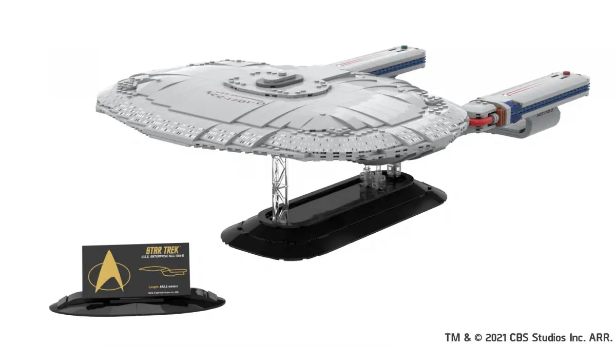 Bluebrixx Bundle - STAR TREK™ USS Enterprise NCC-1701-D #108328