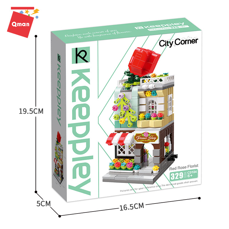 Keeppley Red Rose Florist #C0104