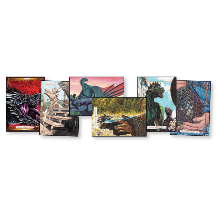 Rittenhouse GAME OF THRONES LEGENDS OF THE REALM Trading Cards Case