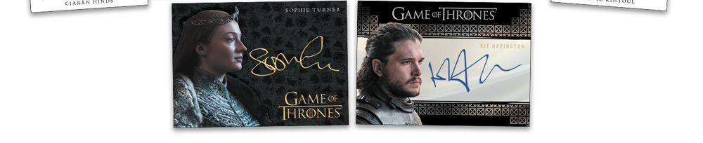 Rittenhouse Game of Thrones: Art and Images - Case of Cards